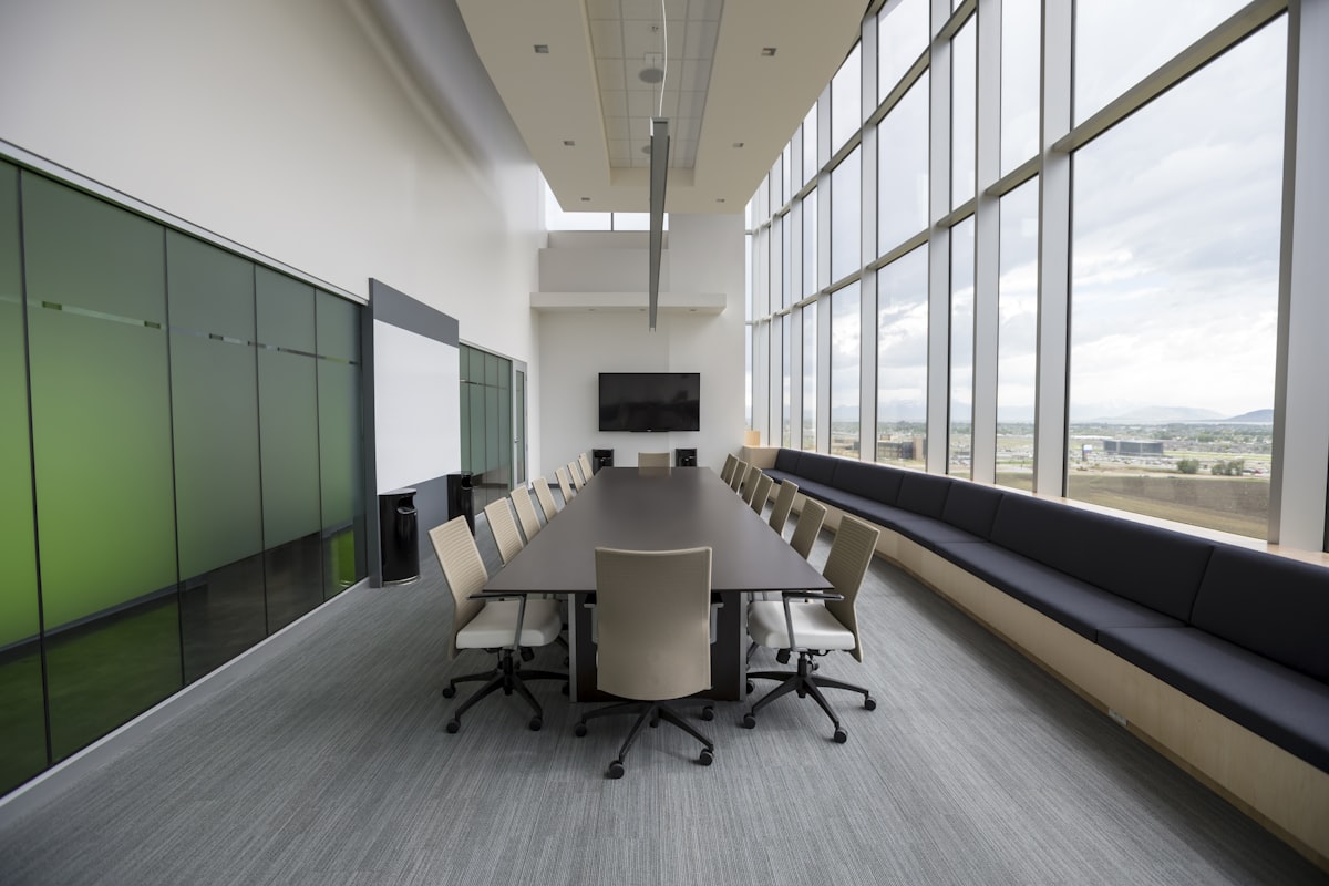 Modern conference room for strategic SACCO planning
